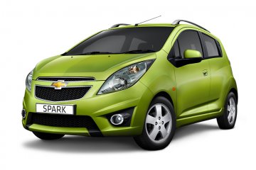 Chevrolet Spark A/C car for hire in Paphos Cyprus
