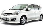 Nissan Note Automatic car for hire in Paphos Cyprus